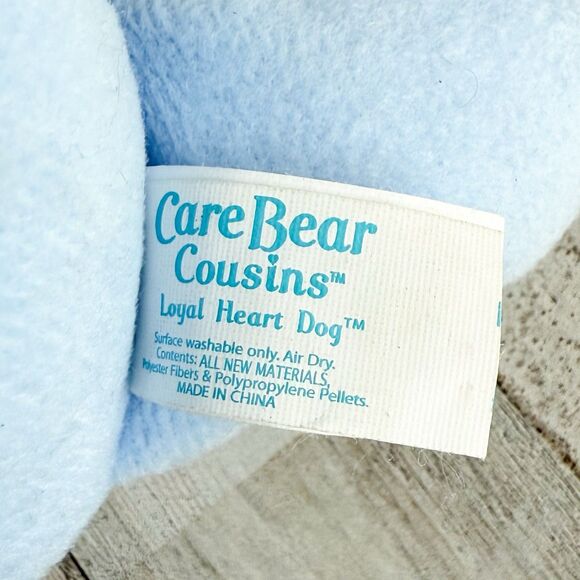 Care Bear Cousins 2004 LOYAL HEART DOG 9" Retired Plush Stuffed Animal - Picture 7 of 9